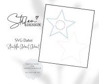 SVG Datei Sternenteller Advent, Advent digitale Datei zum Download