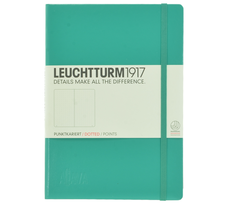 Aljava_LEUCHTTURM1917-Notizbuch A5, Farbe: Smaragd 3