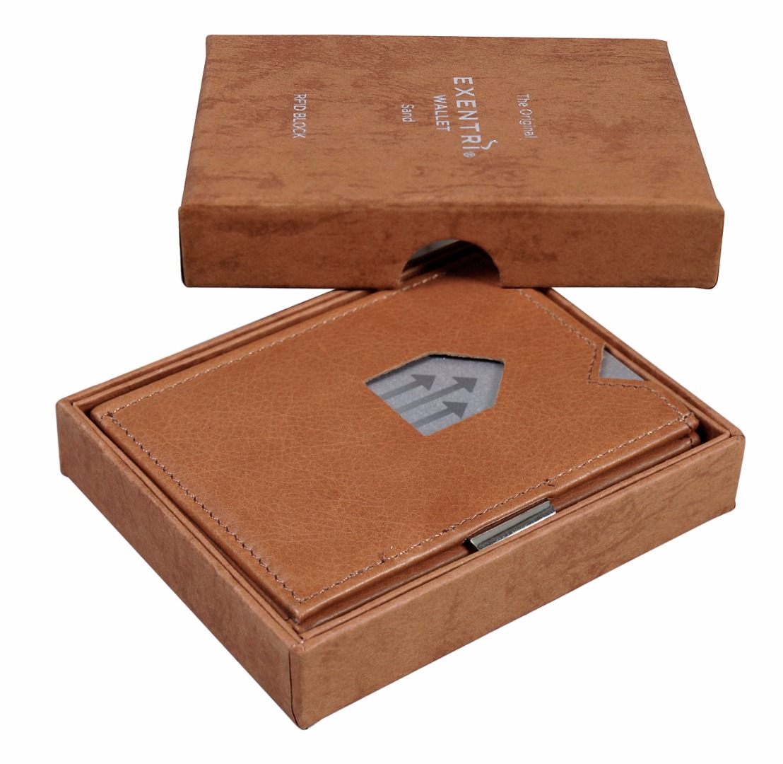 Exentri Wallet SAND mit RFID-Schutz 3