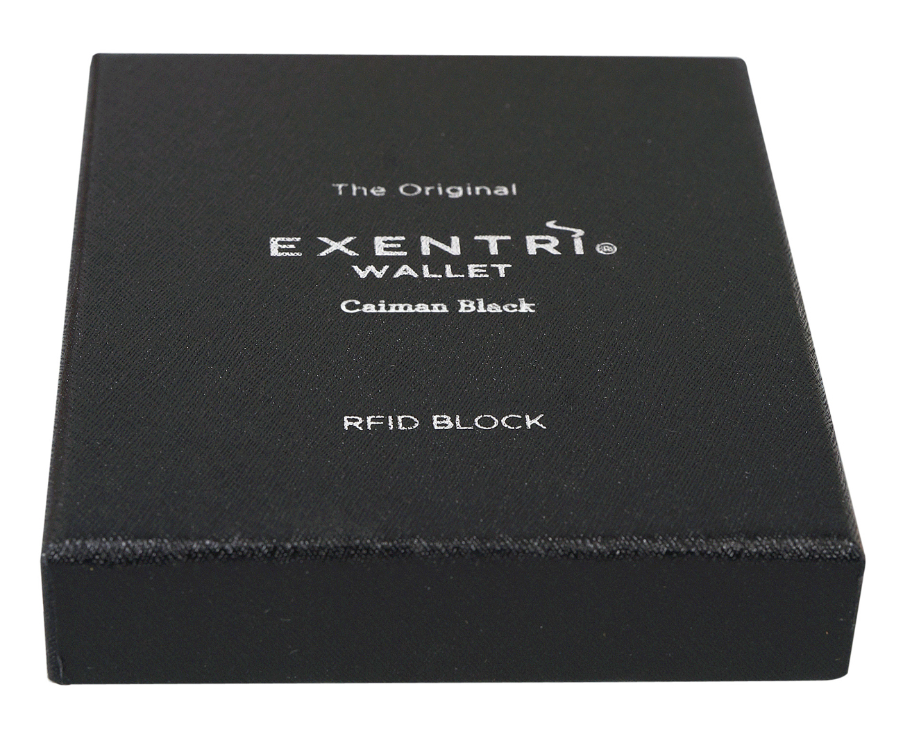 Exentri Wallet CAIMAN BLACK mit RFID-Schutz 3