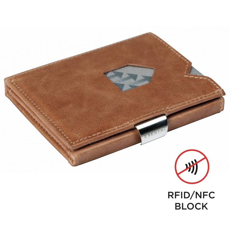 Exentri Wallet SAND mit RFID-Schutz