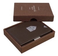 Exentri Wallet BROWN mit RFID-Schutz 2