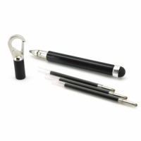 Touch Pen &amp; Teleskopkuli Stylus Pen - Schwarz 4