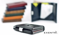 Exentri Wallet BLUE mit RFID-Schutz 3