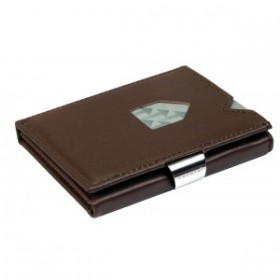Exentri Wallet - Brown - Ohne RFID Schutz - Mit dem braunen micro Wallet von Exentri machen Sie