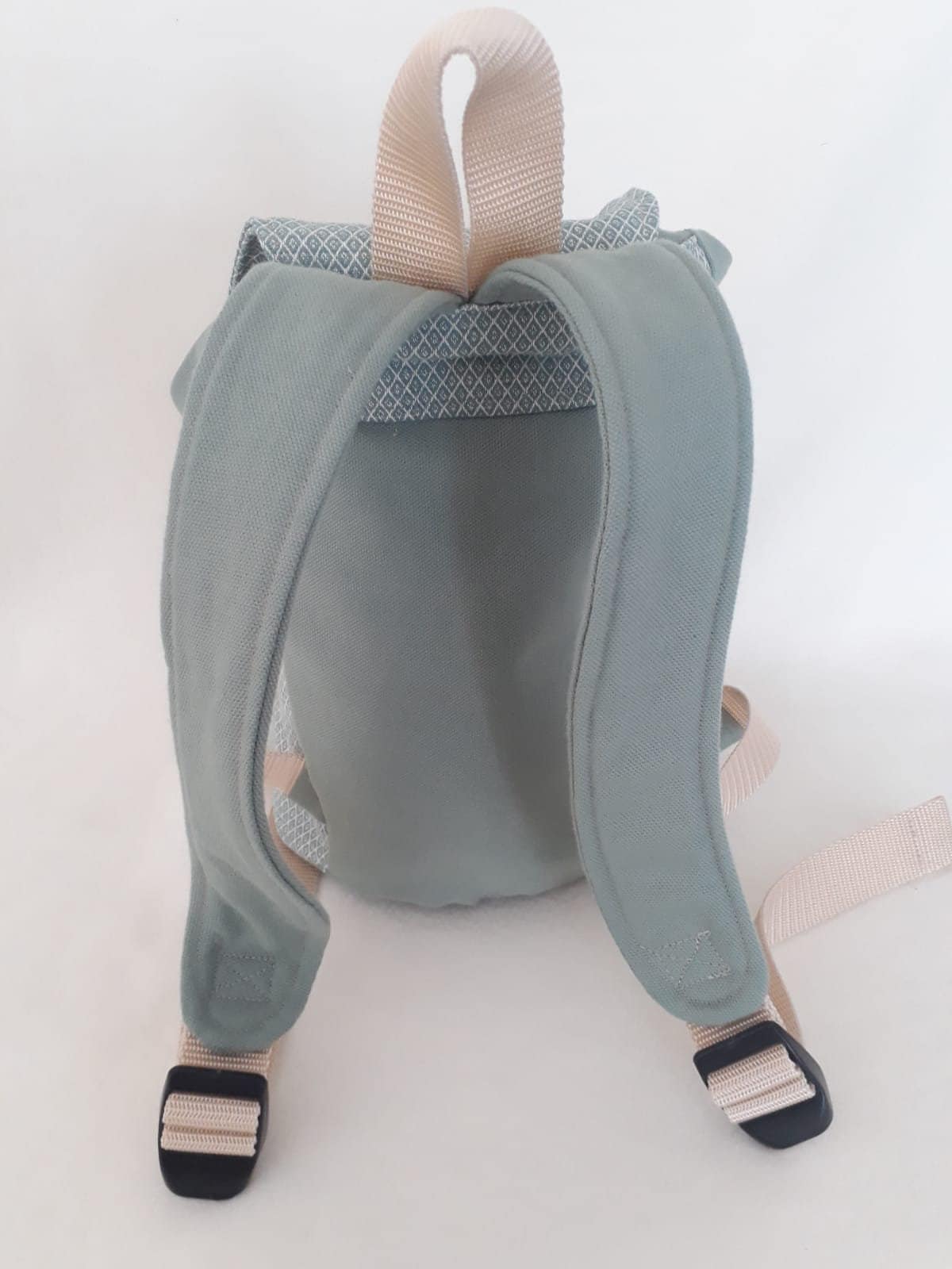 Kindergartentasche Kindergartenrucksack Boho Bär mint Kinderrucksack Kindertasche personalisiert