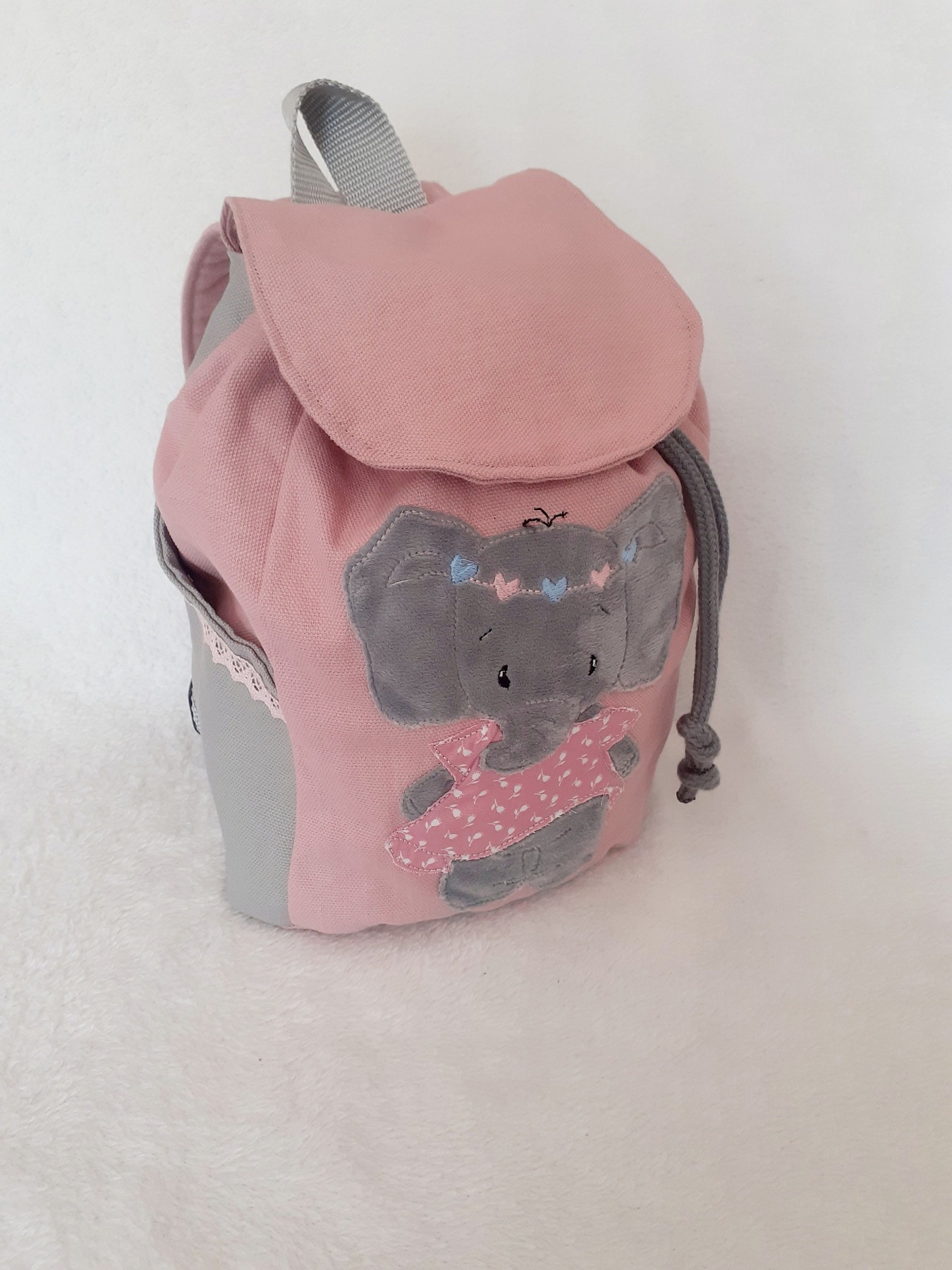 Kindergartentasche Kindergartenrucksack Boho Elefant mint Kinderrucksack Kindertasche