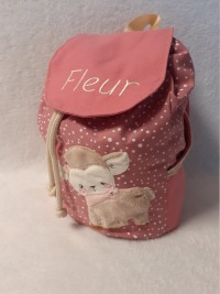 Kindergartentasche Kindergartenrucksack Boho Schaf Mädchen Kinderrucksack Kindertasche