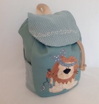 Kindergartentasche Kindergartenrucksack Boho Löwe Kinderrucksack Kindertasche personalisiert mit Na