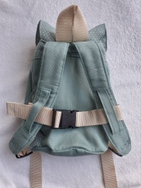 Kindergartentasche Kindergartenrucksack Boho Fuchs mint Kinderrucksack Kindertasche handgemacht