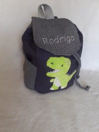 Kindergartentasche Kindergartenrucksack Boho Löwe Kinderrucksack Kindertasche personalisiert mit Na