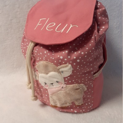 Kindergartentasche Kindergartenrucksack Boho Schaf Mädchen Kinderrucksack Kindertasche