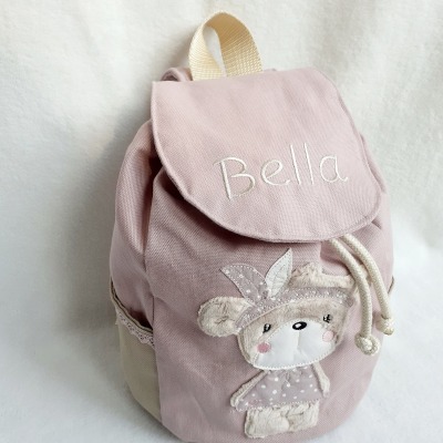 Kunderrucksack Rucksack Kinder Bär mit Name personalisiert