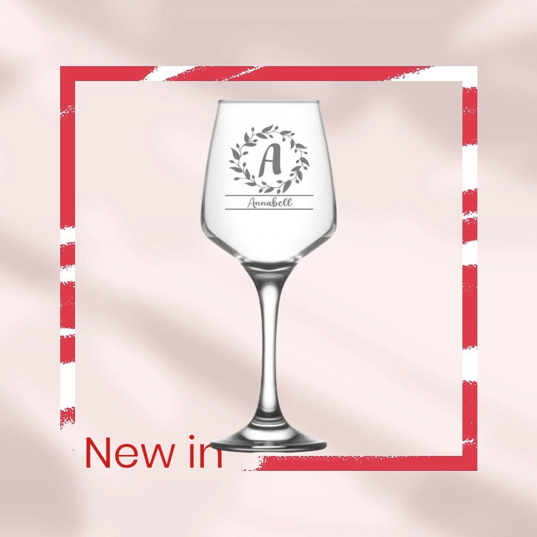 Personalisiertes Weinglas mit Gravur - perfektes Geschenk für Weinliebhaber Geschenk für die beste