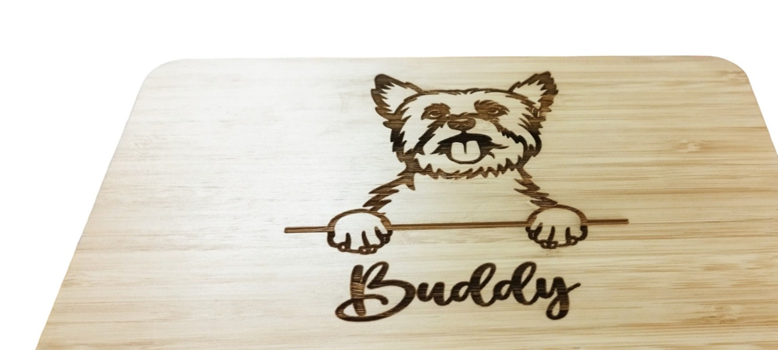 Leckerli Box, mit Bambusdeckel, für Hunde, viele Rassen möglich, personalisiert mit Namen,