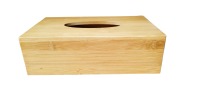 Personalisierte Bambus Taschentuchbox, Kosmetiktuch Box, mit Aufdruck, auf Wunsch auch mit Gravur,