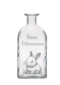 Gravierte Likörflasche mit Ostermotiv - Das perfekte Geschenk mit deinem Wunschtext personalisiert,