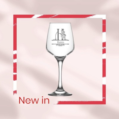 Personalisiertes Weinglas mit Gravur - perfektes Geschenk für Weinliebhaber Geschenk für die beste