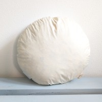 Cushion ticking | round | 40 cm , 15.75 diameter | feather filling | Ökotex Standard | Confidence