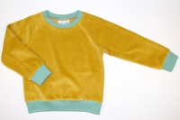 Kinder Pullover Målilla, Sweatshirt, individuelle Stoffauswahl, Raglanpullover aus Nicki, French