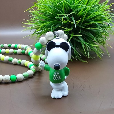 Kette Snoopy Joe Cool Holz neon