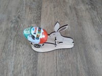 Osterhase mit Schubkarre 3