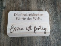 Frühstücksbrettchen | Vesperbrett| Schneidebrett mit Spruch 3