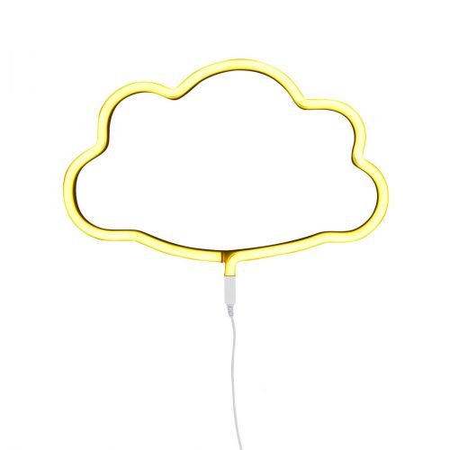 Neonstyle Lampe Wolke gelb von little Online Shop NORDLIG