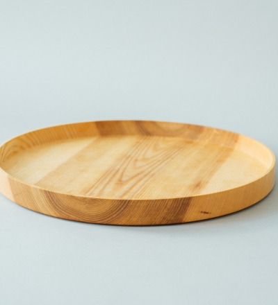 eshly deli serve Large / 35 cm / / 1377 inch / stackable - Tray from pure massive ash wood oil finish chemical free