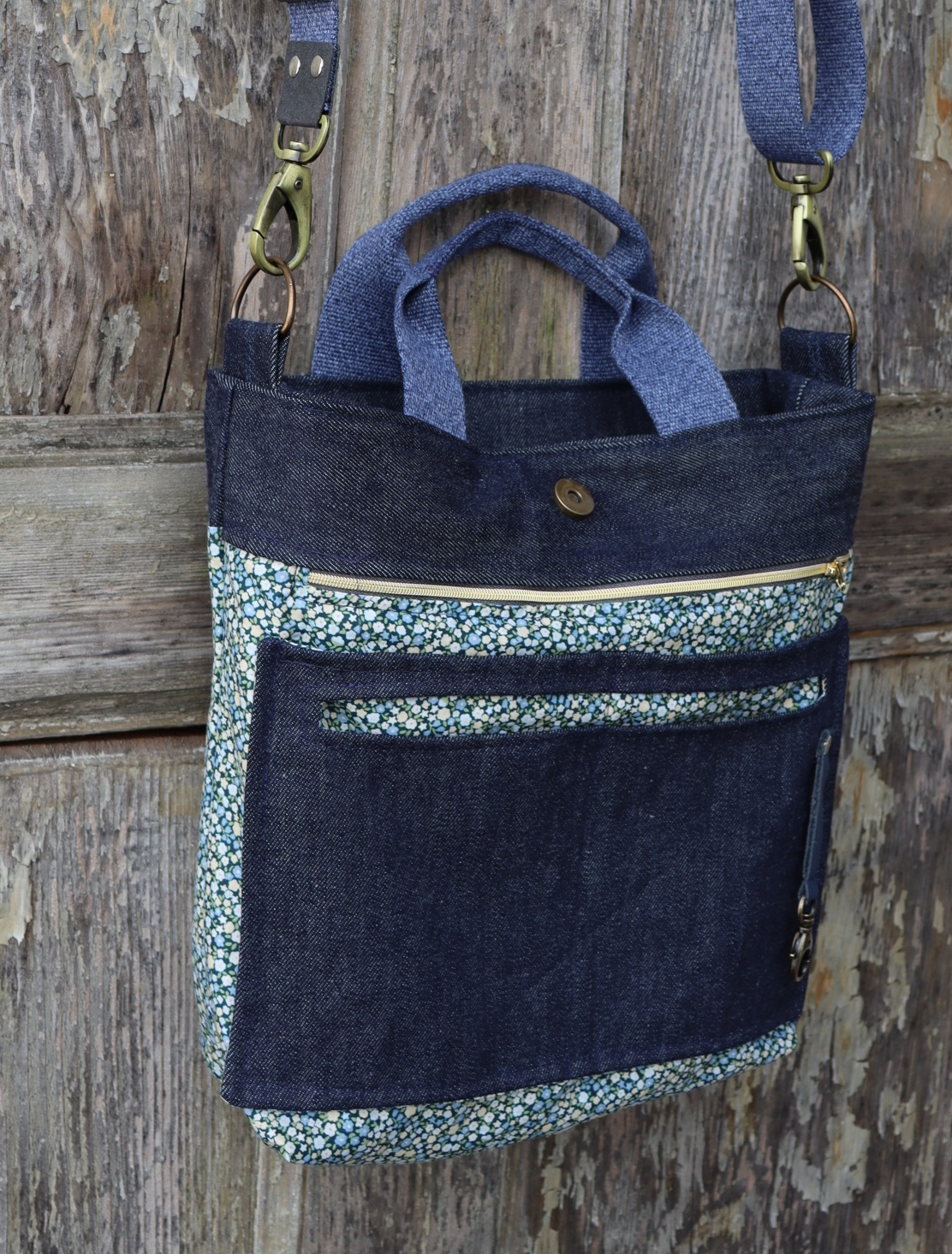 Shopper aus Denim 5