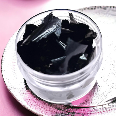 Schwarze Folien Schnipsel Resin Füllmaterial, Blattgold Epoxidharz Füllung, DIY Dekoration Idee