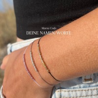 Personalisiertes Morsecode Armband Namen Worte 3