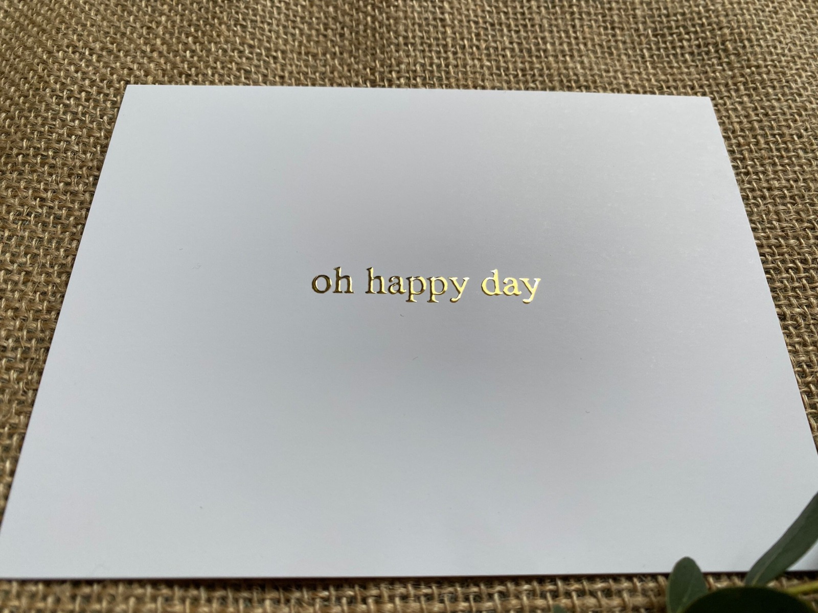 Postkarte oh happy day | Verlobung | Geschenk für Freundin | Geschenk mit Herz | Geschenk für