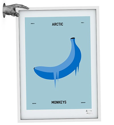 ARCTIC MONKEYS - 50 x 70 Siebdruck