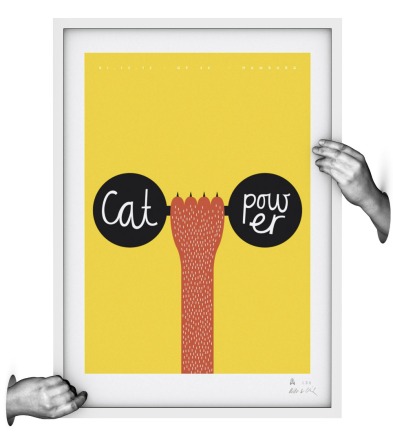CAT POWER - Screenprint