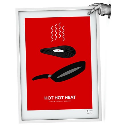 HOT HOT HEAT - Screenprint