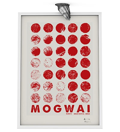 MOGWAI - Siebdruck