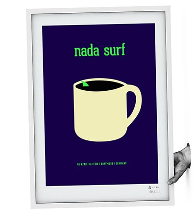NADA SURF - 50 x 70 Siebdruck