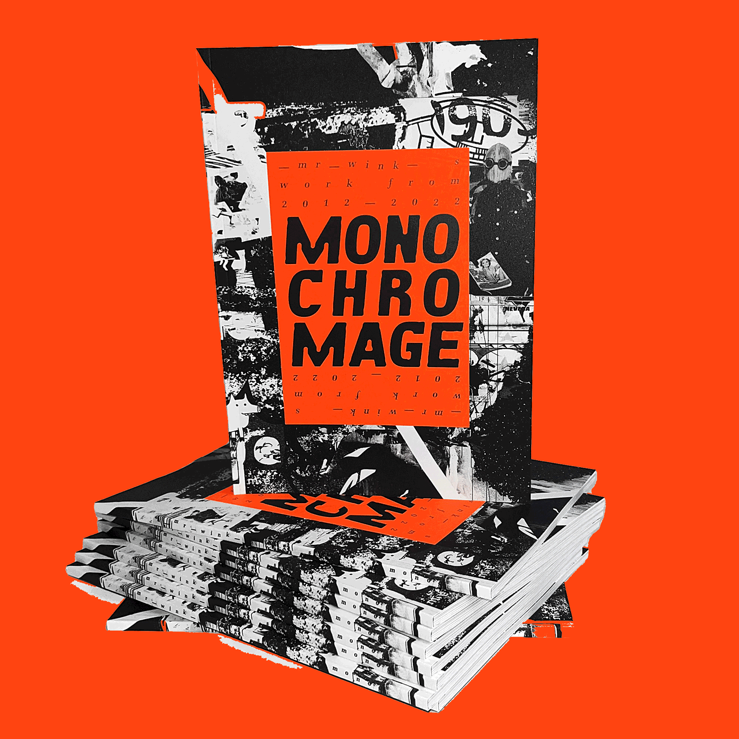 Monochromage - Mr Winks Work from 2012 - 2022 in Monochrome