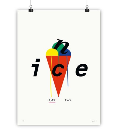 N ICE - Kunstdruck