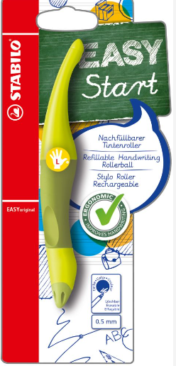 Ergonomischer Tintenroller STABILO EASYoriginal, grün - Linkshänder