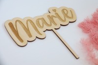 Caketopper personalisiert mit Name 3