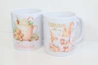 Weihnachtstasse mit Aufdruck 2