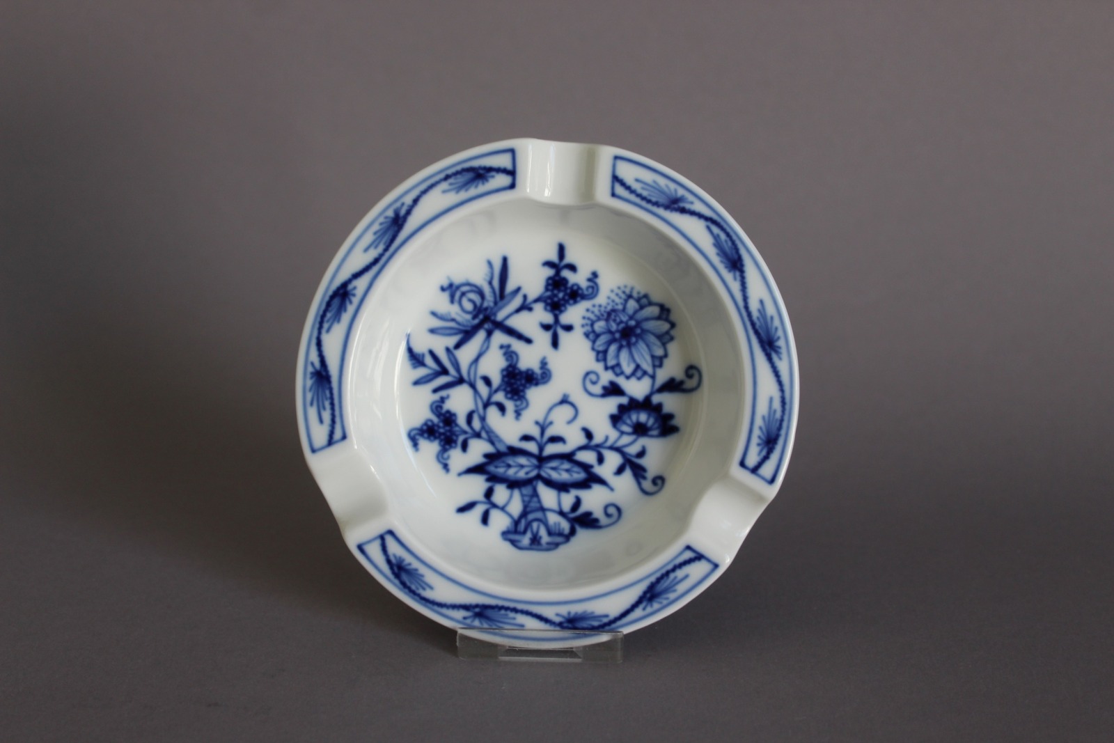 Meissen Zwiebelmuster Porzellan Aschenbecher D 12,5 cm