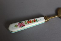 Limoges France Peint a la main Runde Platte D 30,5 cm Blumen Rosen 12