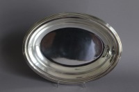 Ovale Servierschale Deckel Griffen Barker Ellis Silber Plate Birmingham England 5