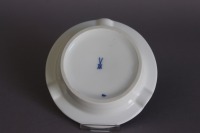 Meissen Zwiebelmuster Porzellan Aschenbecher D 12,5 cm 5