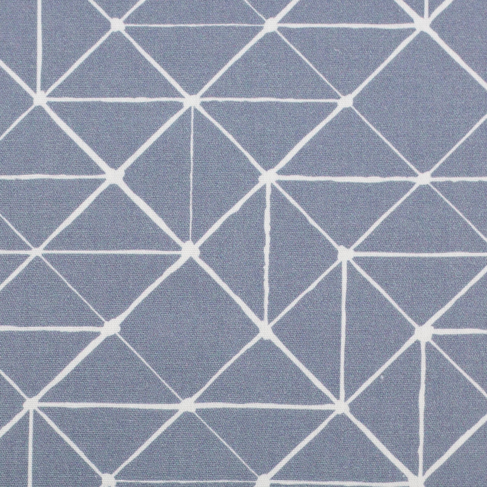 Baumwolle 960 EUR/m geometrische Linien rauchblau weiß Baumwollstoff Kurt Swafing Stoffe Meterware