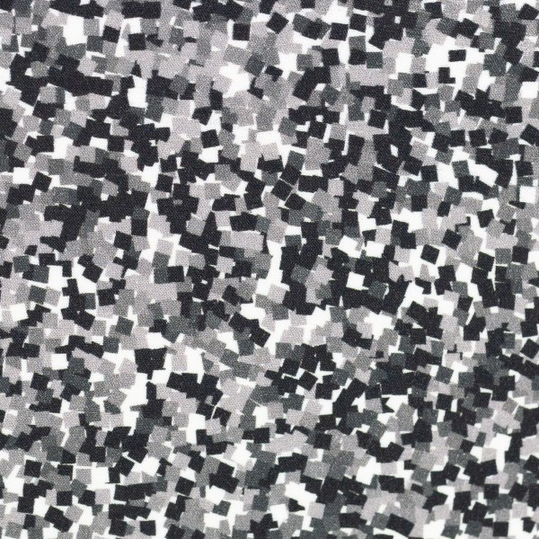 Viskosestoff 1440 EUR/m Blusenstoff Svenja Swafing Mosaik grau schwarz weich fallender fließender D
