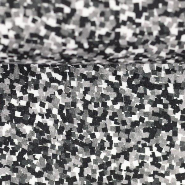 Viskosestoff 14,40 EUR/m Blusenstoff, Swafing, Mosaik grau schwarz, weich fallender fließender